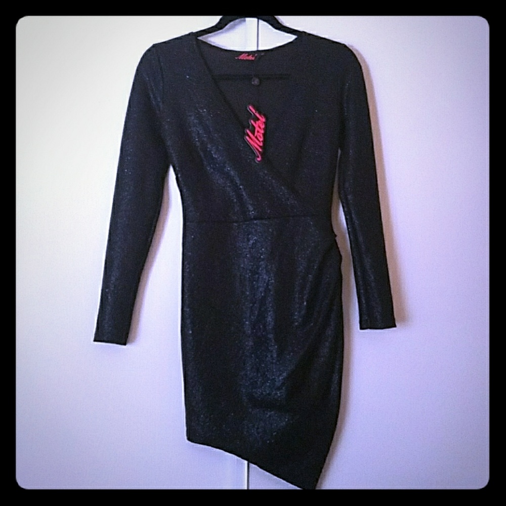 Asymmetrical Wrap Dress